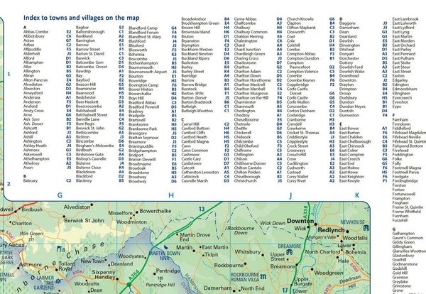 Produktbild: Dorset Pocket Map