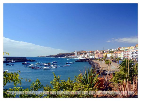 Produktbild: Teneriffa - Insel der Gl&uuml;ckseligen (hochwertiger Premium Wandkalender 2026 DIN A2 quer), Kunstdruck in Hochglanz