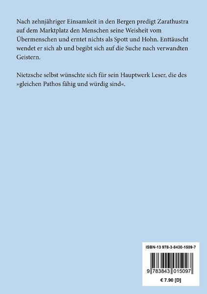 Produktbild: Also sprach Zarathustra