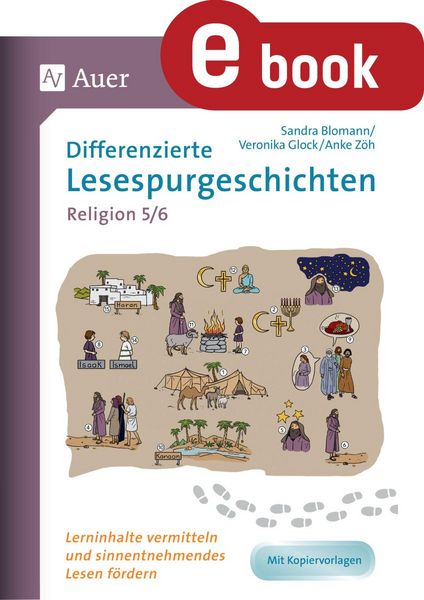 Produktbild: Differenzierte Lesespurgeschichten Religion 5-6