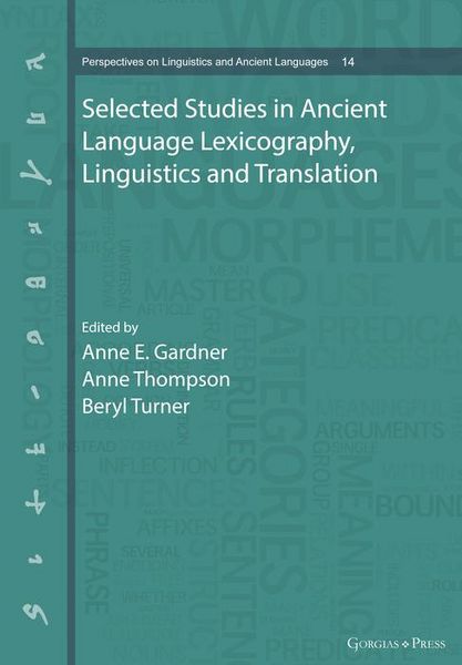 Produktbild: Selected Studies in Ancient Language Lexicography, Linguistics and Translation