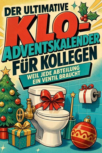 Produktbild: Der ultimative Klo-Adventskalender f&uuml;r Kollegen