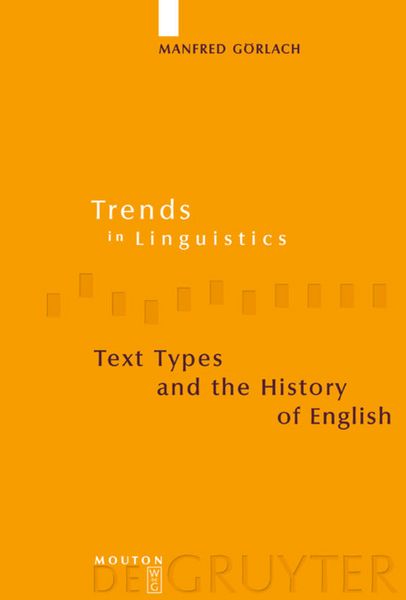 Produktbild: Text Types and the History of English