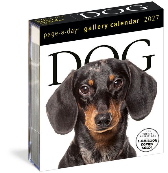 Produktbild: Dog Page-A-Day&reg; Gallery Calendar 2027