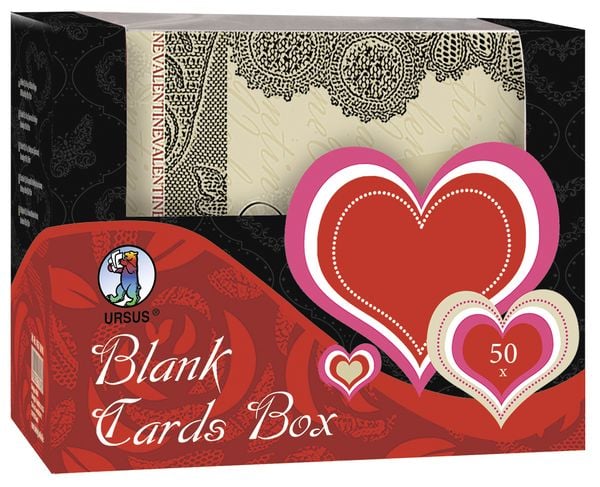 Produktbild: URSUS Blank Cards Box