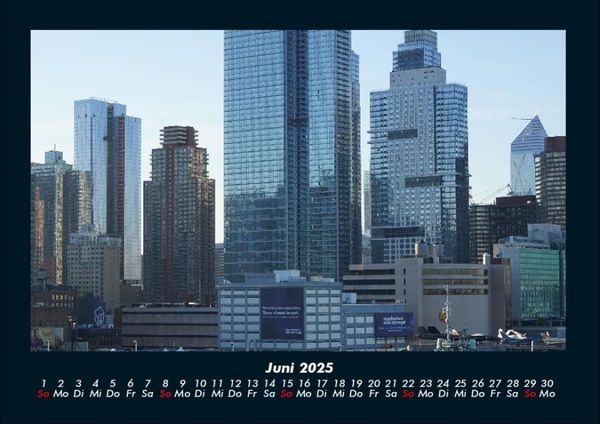 Produktbild: New York 2025 Fotokalender DIN A4