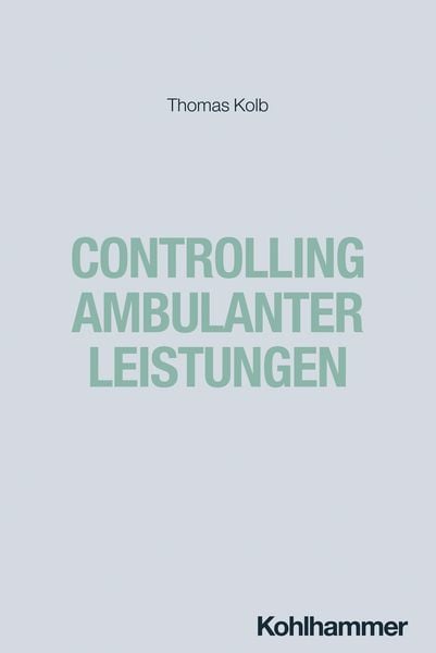 Produktbild: Controlling ambulanter Leistungen