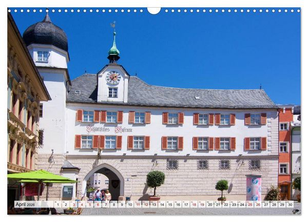 Produktbild: Eine Perle Oberbayerns - Rosenheim (Wandkalender 2026 DIN A3 quer), CALVENDO Monatskalender