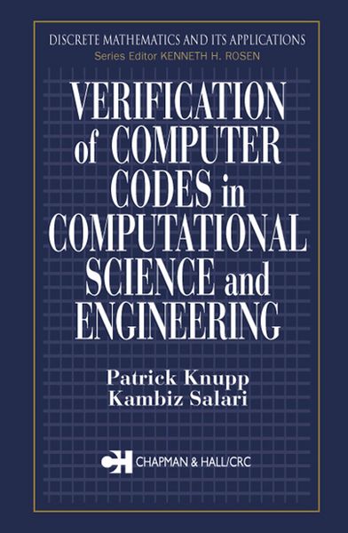 Produktbild: Verification of Computer Codes in Computational Science and Engineering