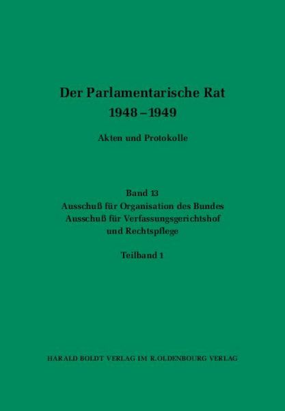 Produktbild: Ausschu&szlig; f&uuml;r Organisation des Bundes / Ausschu&szlig; f&uuml;r Verfassungsgerichtshof und Rechtspflege