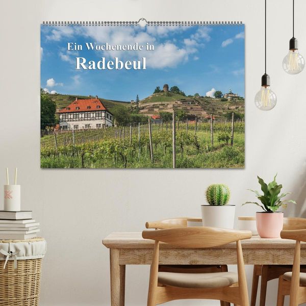 Produktbild: Ein Wochenende in Radebeul (Wandkalender 2026 DIN A2 quer), CALVENDO Monatskalender