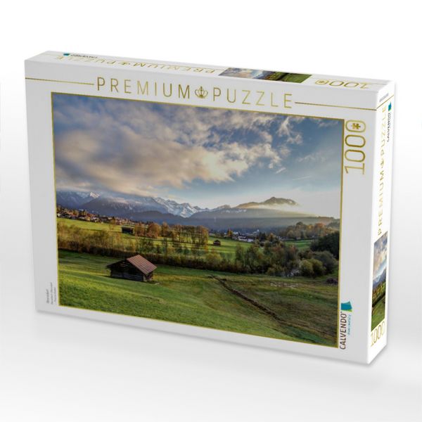 Produktbild: CALVENDO Puzzle Oberstdorf | 1000 Teile Lege-Gr&ouml;&szlig;e 64x48cm Foto-Puzzle f&uuml;r gl&uuml;ckliche Stunden