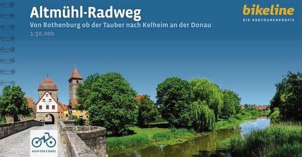 Produktbild: Bikeline Radtourenbuch Altm&uuml;hl-Radweg