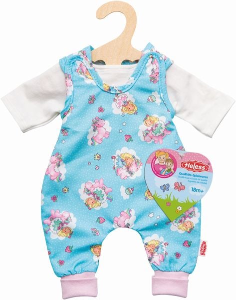 Produktbild: Heless - Puppen- Strampler Einhorn Emil Fee Emma mit T-Shirt, Gr. 28-35 cm
