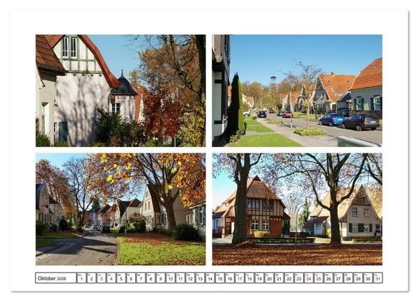 Produktbild: Gartenst&auml;dte im Ruhrgebiet (Wandkalender 2026 DIN A4 quer), CALVENDO Monatskalender