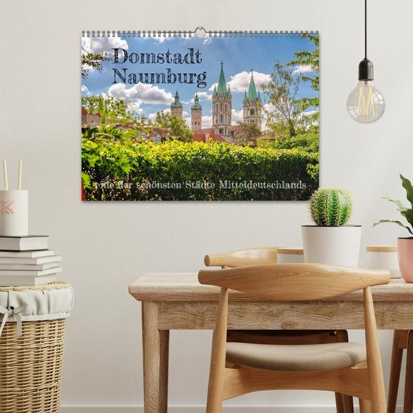 Produktbild: Domstadt Naumburg, eine der sch&ouml;nsten St&auml;dte Mitteldeutschlands (Wandkalender 2026 DIN A3 quer), CALVENDO Monatskalender