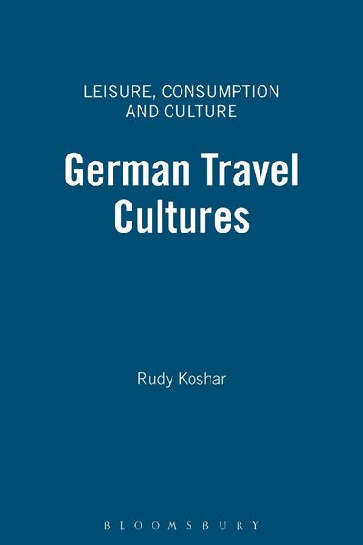 Produktbild: German Travel Cultures