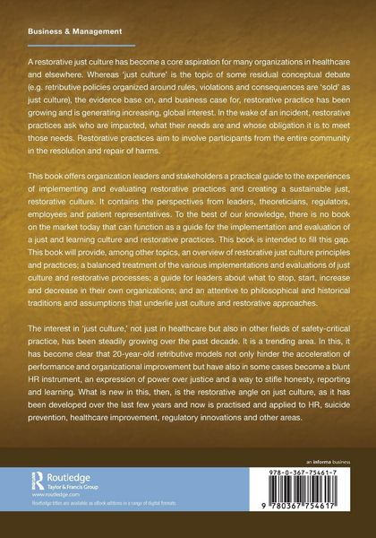 Produktbild: Restorative Just Culture in Practice