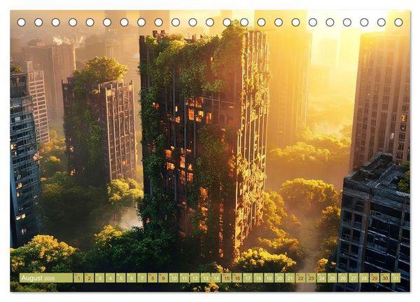 Produktbild: Nach uns die Wildnis (Tischkalender 2026 DIN A5 quer), CALVENDO Monatskalender