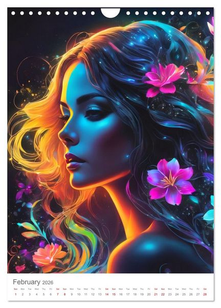 Produktbild: Feminine elegance (Wall Calendar 2026 DIN A4 portrait), CALVENDO 12 Month Wall Calendar