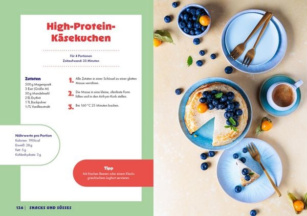 Produktbild: High-Protein-Power aus dem Airfryer
