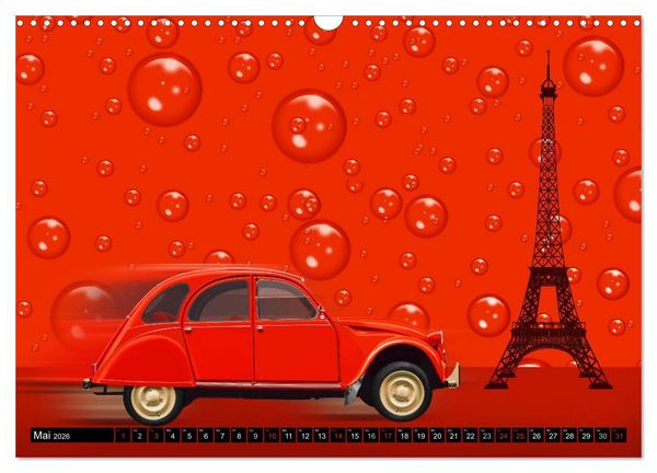 Produktbild: Oldtimer Romantik (Wandkalender 2026 DIN A3 quer), CALVENDO Monatskalender