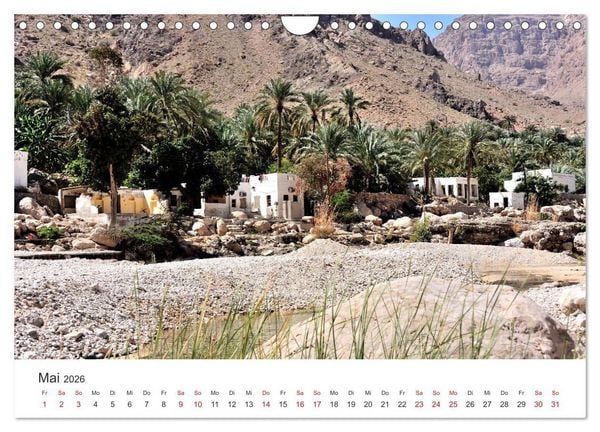 Produktbild: Sultanat Oman - Land des Orients (Wandkalender 2026 DIN A4 quer), CALVENDO Monatskalender
