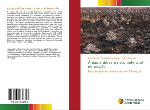 Produktbild: &Aacute;reas ardidas e risco potencial de eros&atilde;o