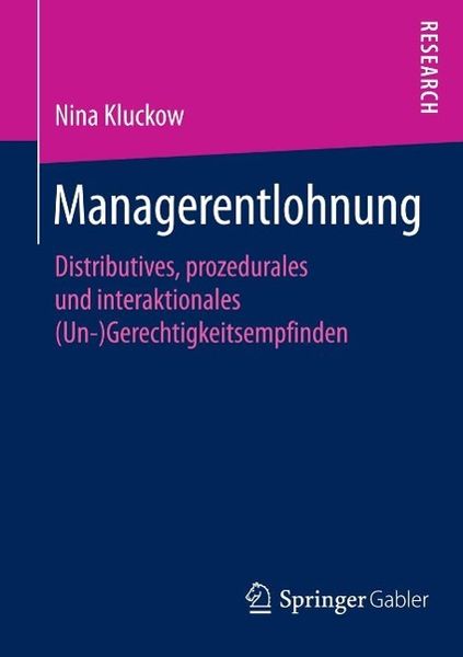 Produktbild: Managerentlohnung
