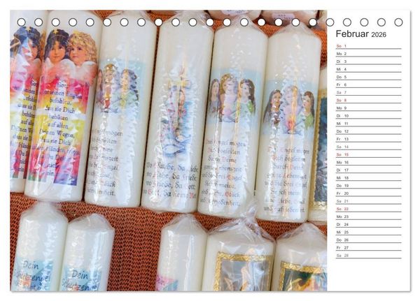 Produktbild: Vierzehnheiligen (Tischkalender 2026 DIN A5 quer), CALVENDO Monatskalender