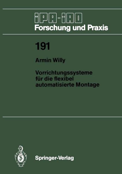 Produktbild: Vorrichtungssysteme f&uuml;r die flexibel automatisierte Montage