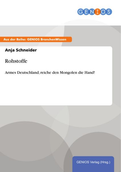 Produktbild: Rohstoffe
