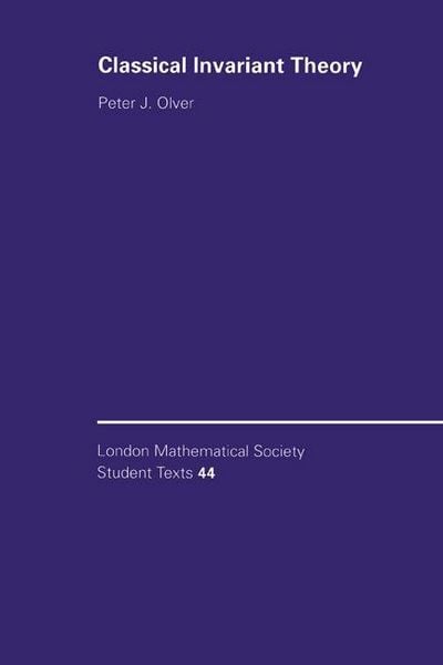 Produktbild: Classical Invariant Theory