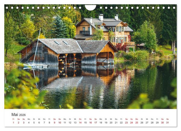 Produktbild: Hallstatt - Die Perle &Ouml;sterreichs (Wandkalender 2026 DIN A4 quer), CALVENDO Monatskalender