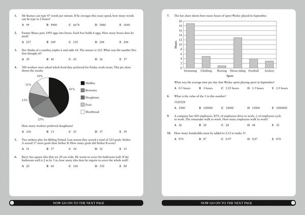Produktbild: 11+ Maths Practice Papers Book 2