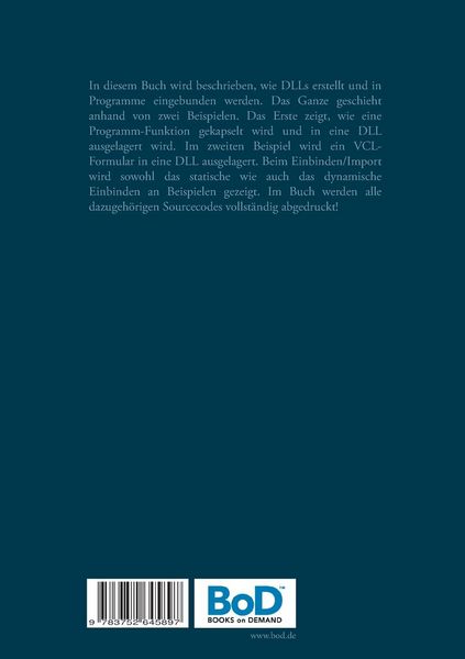Produktbild: Das DLL Kompendium f&uuml;r Delphi RAD-Studio
