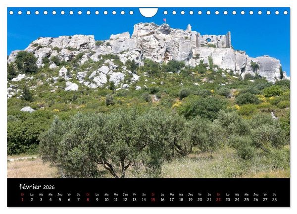 Produktbild: Les Baux de Provence Un des plus beaux villages de France (Calendrier mural 2026 DIN A4 vertical), CALVENDO calendrier mensuel