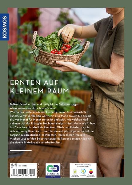Produktbild: Selbstversorgung aus dem Balkon-Hochbeet