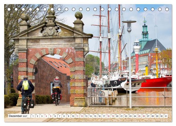 Produktbild: Radland Deutschland - Niedersachsen (Tischkalender 2027 DIN A5 quer), CALVENDO Monatskalender