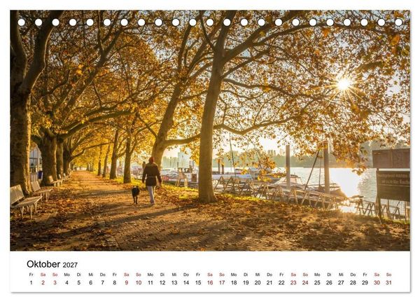 Produktbild: Wiesbadener Impressionen (Tischkalender 2027 DIN A5 quer), CALVENDO Monatskalender