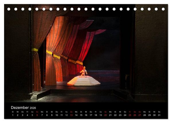 Produktbild: FASZINIERENDE THEATERR&Auml;UME (Tischkalender 2026 DIN A5 quer), CALVENDO Monatskalender