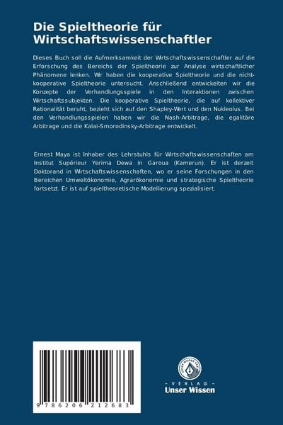 Produktbild: Die Spieltheorie f&uuml;r Wirtschaftswissenschaftler