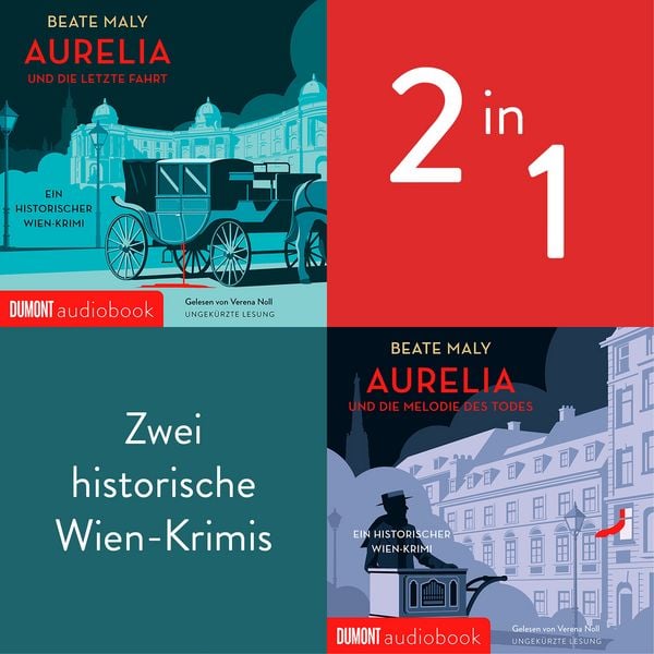 Produktbild: Aurelia und die letzte Fahrt & Aurelia und die Melodie des Todes