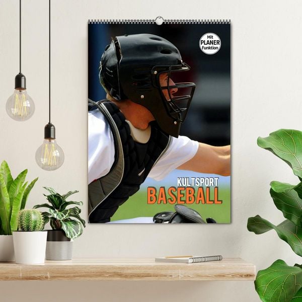 Produktbild: Kultsport Baseball (Wandkalender 2026 DIN A2 hoch), CALVENDO Monatskalender
