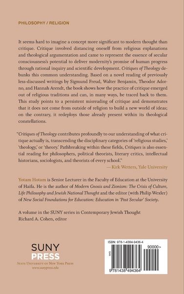 Produktbild: Critiques of Theology