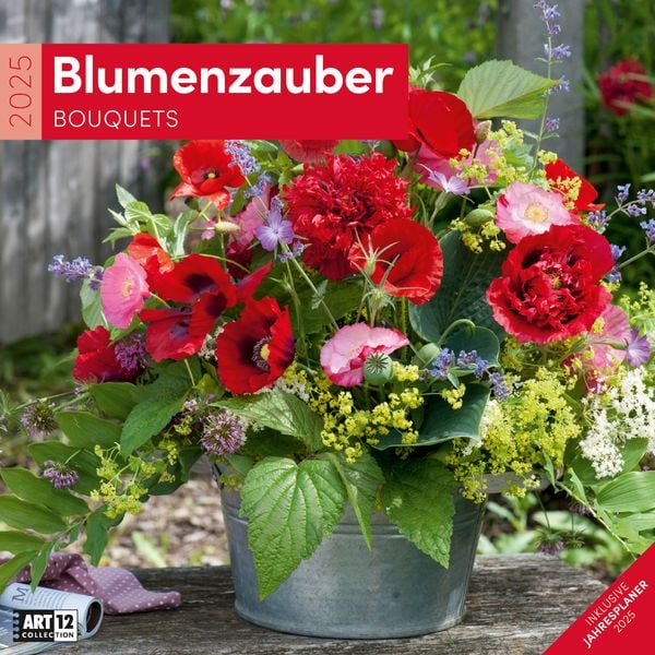 Blumenzauber Kalender 2025 - 30x30