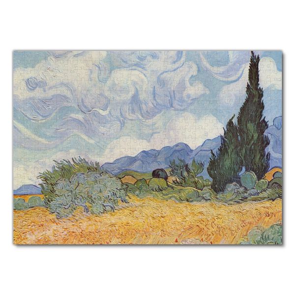 Produktbild: Lais Puzzle Vincent Willem van Gogh - Getreidefeld mit Zypressen 500 Teile