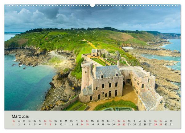 Produktbild: Frankeichs Bauwerke - Schl&ouml;ser und Burgen in der Grand Nation (Wandkalender 2026 DIN A2 quer), CALVENDO Monatskalender