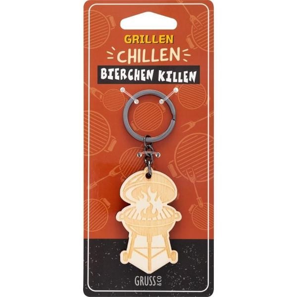 Produktbild: Schl&uuml;sselanh&auml;nger Motiv Grill