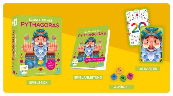 Produktbild: Kartenspiel: Schneller als Pythagoras
